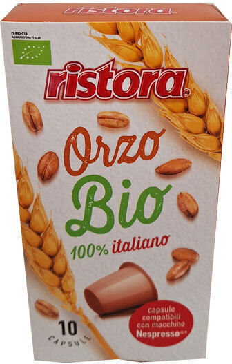 Ristora Capsules Tea Orzo Bio Compatible with Machine Nespresso 10caps,tobolek