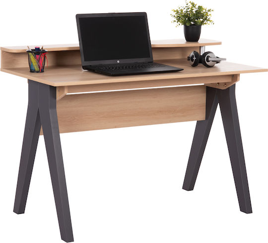 Schreibtisch Kronel Holz Sonama-grey 120x59x84cm