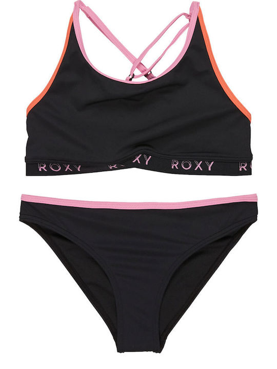 Roxy Παιδικό Μαγιό Μπικίνι Anthracite