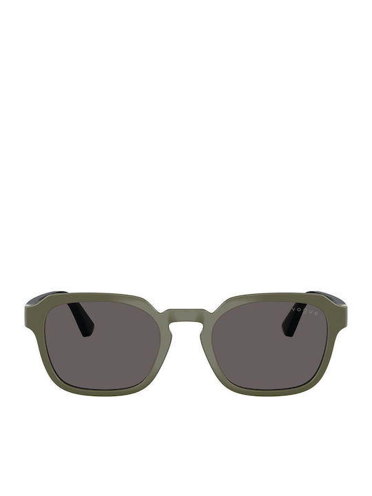 Vogue Square Kids Sunglasses Green for 6-9 Years