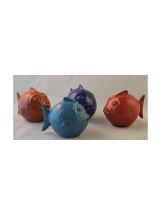 Decorative Fish made of Ceramic 10cm 1pcs
