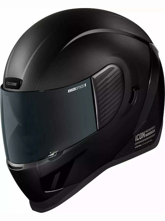 Icon Airform Counterstrike MIPS Black Κράνος Μηχανής Full Face ECE 22.06