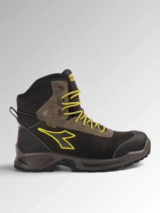 Utility Diadora Waterproof Safety Boot Black Sport Diatex High S7s Fo Ci Sr En Iso 20345:2022 181119