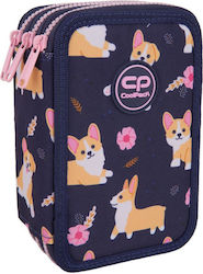 Coolpack Pencil Case with 3 Compartments Multicolored