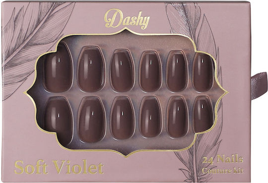 Dashy Dashy Nagelspitzen in Lila Farbe 680009