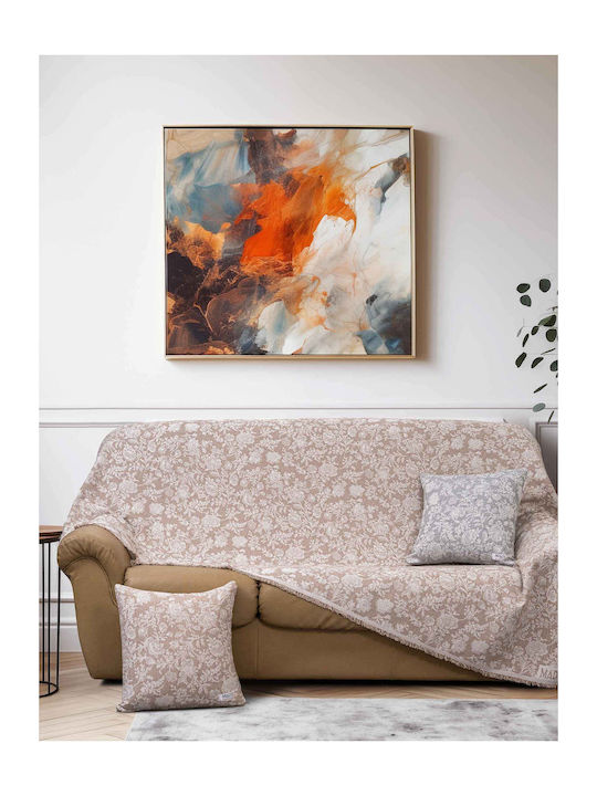 Madi Ελαστικό Κάλυμμα Διθέσιου Καναπέ Beige 170x250cm