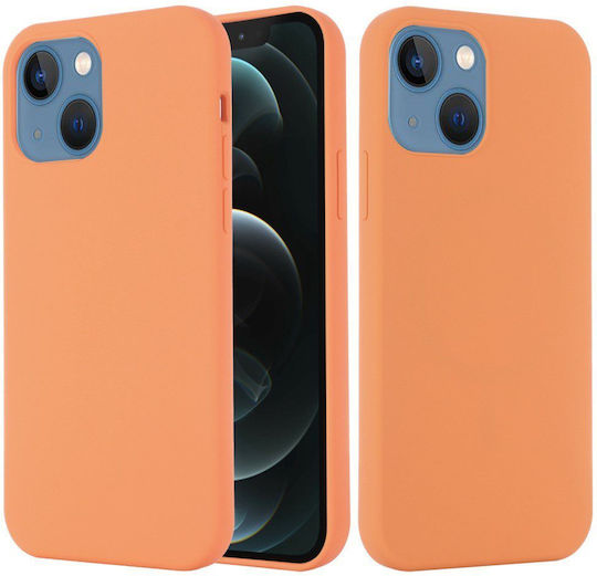 Orange Back Cover Σιλικόνης Πορτοκαλί (iPhone 14)