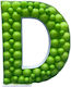 Πλαίσιο Μπαλονιών Γράμμα D