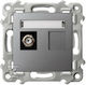 Sapphire F-type Antenna Socket Single Grey Matt...