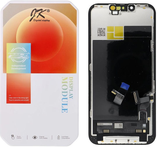Οθόνη με Μηχανισμό Αφής για iPhone 13 (Μαύρο)