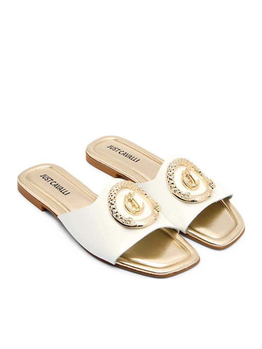 Just Cavalli Σανδάλια White