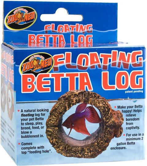 Διακοσμητικο Ενυδρειου Φωλια Ψαριωn Zoo Med Floating Betta Log