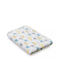 Interbaby Blanket Spanish Nursery Swaddling Blankets Flecce Light Blue 80x110cm