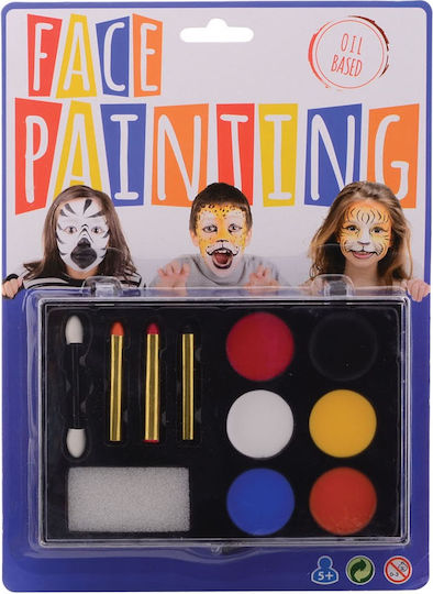 Gesichtsfarben-Set 6 Farben Ölbasiert