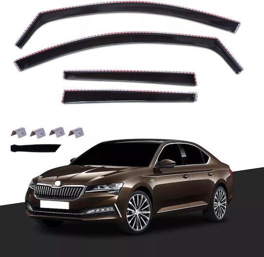 Set deflectoare de vânt pentru Skoda Superb 2015+ 4buc