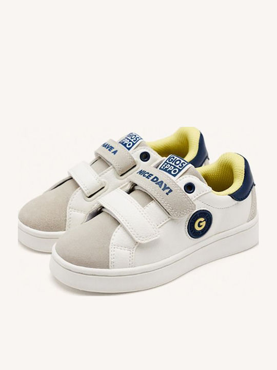 Gioseppo Παιδικά Sneakers με Σκρατς Λευκά