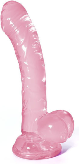 Crushious Realistisches Dildo mit Saugnapf Rosa 17,5cm | Skroutz Germany