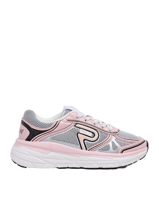 Replay Παιδικά Sneakers Ροζ