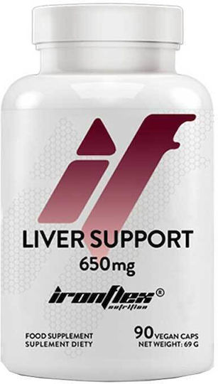 Ironflex Nutrition Liver Support Ειδικό Συμπλήρωμα Διατροφής 90 φυτικές κάψουλες