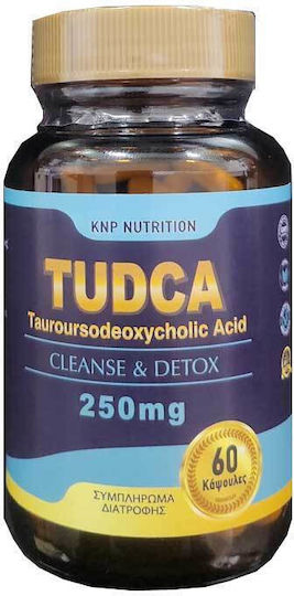 KNP Nutrition Tudca 250mg Ειδικό Συμπλήρωμα Διατροφής 60 κάψουλες