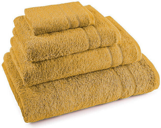 Set 12 Hotelhandtücher 100x50 cm Orange Gewicht: 450gsm