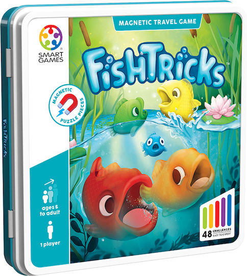 Joc de Societate FishTricks pentru 1 Jucător 5+ Ani (EN) Smart Games