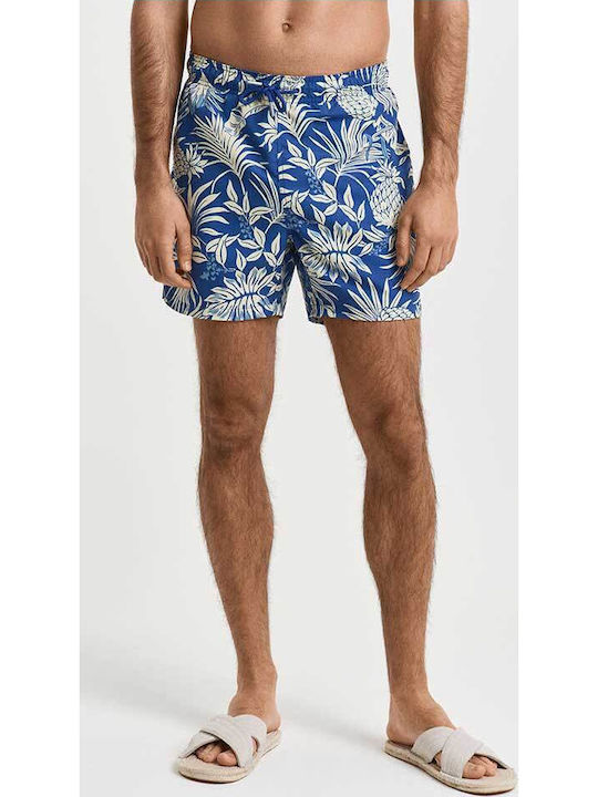 Ανδρικό Μαγιό Σορτς Μπλε Floral