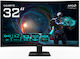 Gigabyte GS32QCA VA HDR Curved Monitor 31.5" QHD 2560x1440 180Hz
