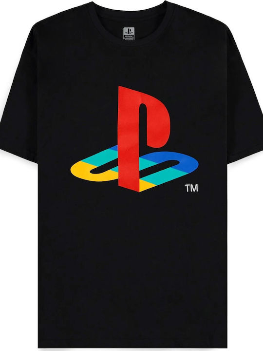 Playstation Playstation Logo Men's Short Sleeved T-shirt