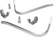 Barkbusters Installation Kit for Motorcycle Protective Hand Guards in Silver Colour