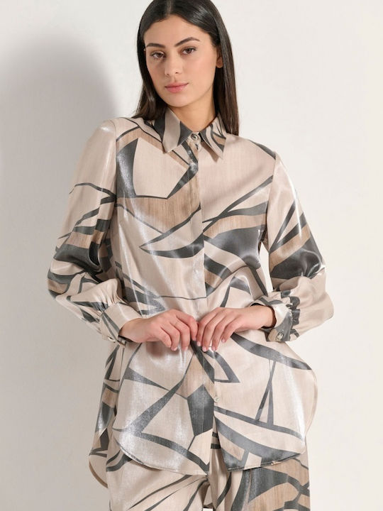 Matis Fashion Damenhemden Beiges