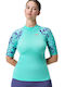 Speedo Women's Short Sleeve Sun Protection Shirt Blue