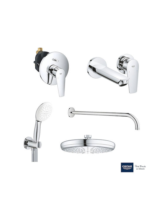 Grohe Hand Towel Ring - Supersteel Chrome 21x21x5.5cm