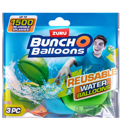 Bunch O Balloons Многократни Водни Бомби 3 Опаковки Басейн Играчки
