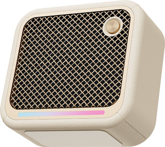 XO F63 Joy Ηχείο Bluetooth 5W με Ραδιόφωνο και Διάρκεια Μπαταρίας έως 11 ώρες Μπεζ