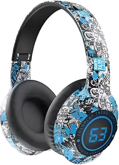 O-Lonnie YDM63 Fără fir Bluetooth Over Ear Căști cu 5 ore de Funcționare Graffiti