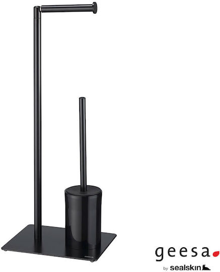 Geesa Set Accesorii Pentru Baie Metalic Negru