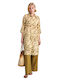 Savanah Midi Dress Beige