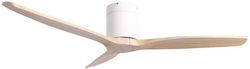 Primo PRCF-80664 Ceiling Fan 132.08cm Brown / W...