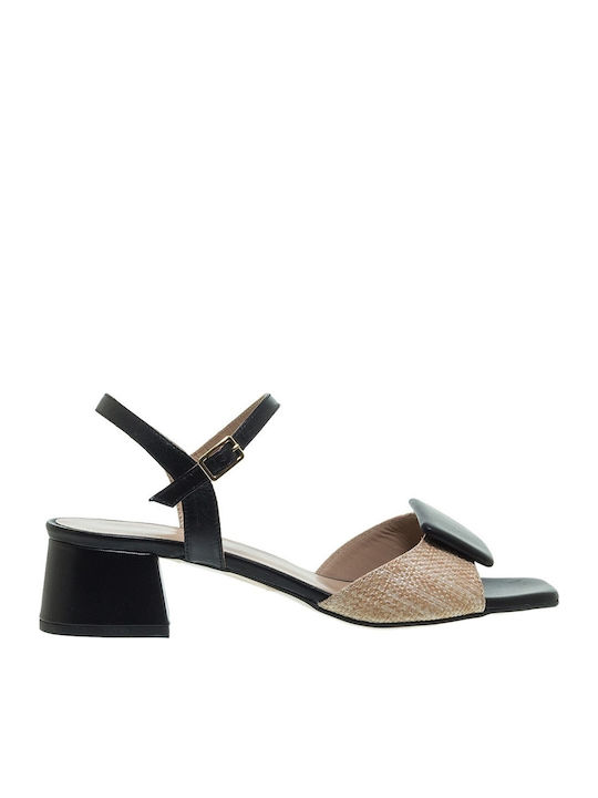 Mourtzi Leder Sandalen Beige