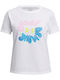 Tricou pentru copii Alb Wordmark Ss