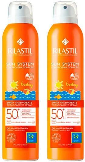 Rilastil Waterproof Bebeluș Crema de Soare Spray SPF50 200ml