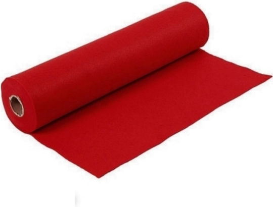 Rola de Fetru Hobby Werola 45cm X 5m Roșu 77