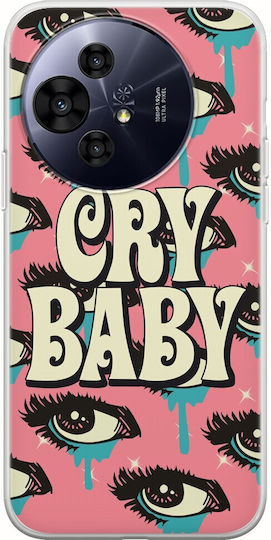 Carcasă flexibilă TPU transparentă pentru Cry Baby Tcl 50 Pro Nxtpaper 5g