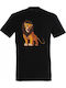 Kinder-T-Shirt Schwarz