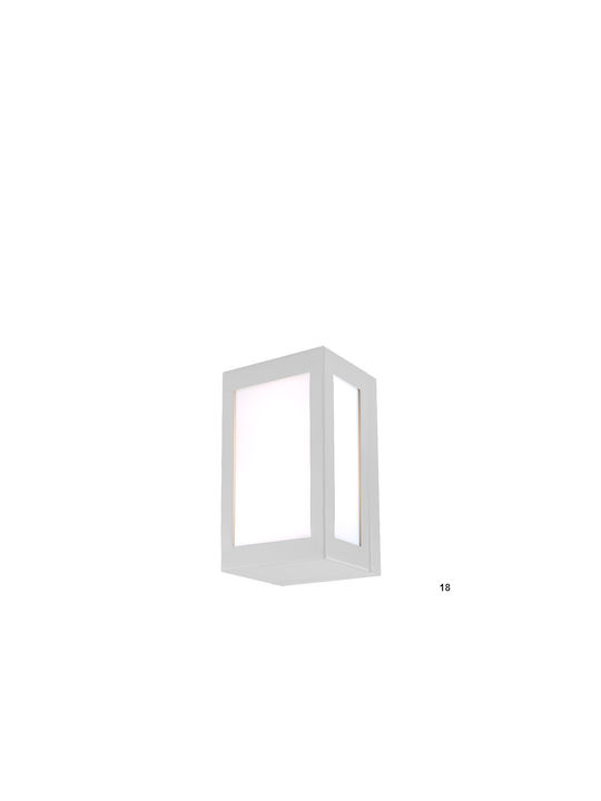 Luma Wandmontierte Außenleuchte E27 15x13εκ.