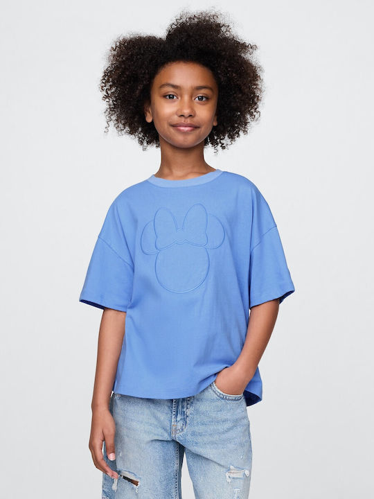 Παιδική Μπλούζα Κοντομάνικη Shirting Blue Graphic