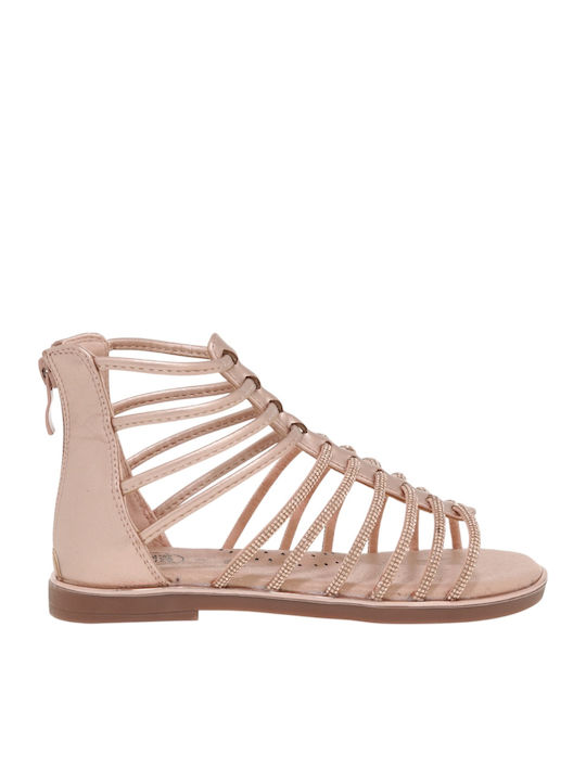 Kinder Sandalen Anatomisch Rose Gold