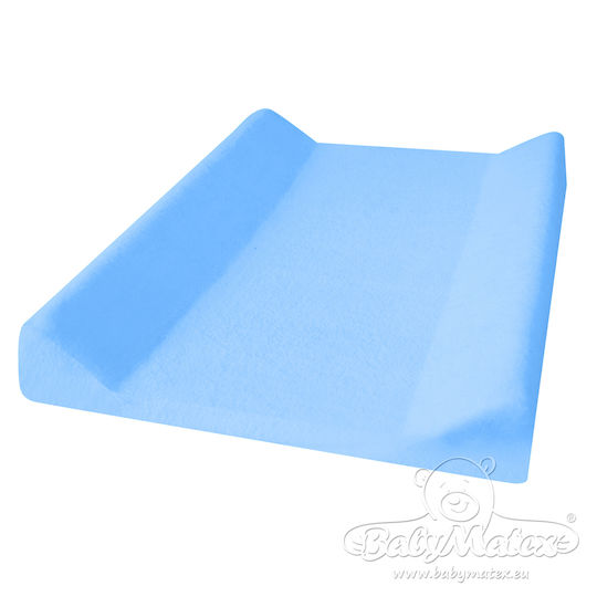 Matex Changing Pad Cover made of Fabric Light Blue 50x70cm