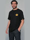 Guru T-shirt Μαυρο